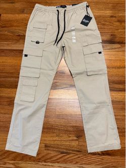 New Mens Brooklyn Cloth Multi Pocket Twill Cargo Pants