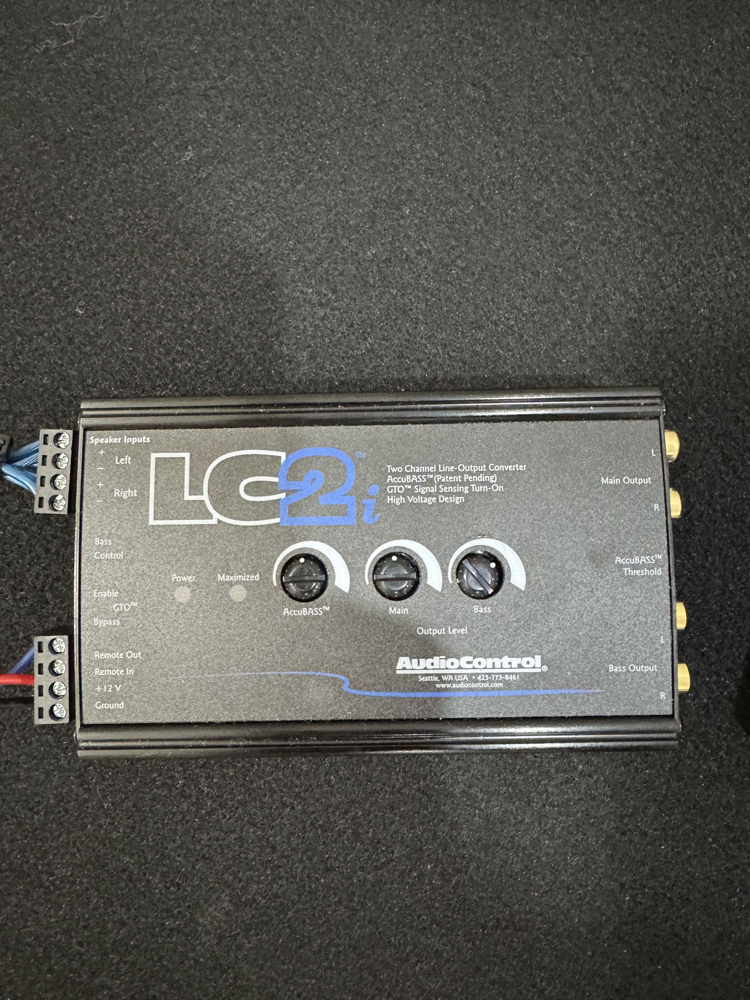 Lc2i Audio Control