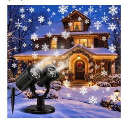 Outdoor Snowflake LED Projector Light