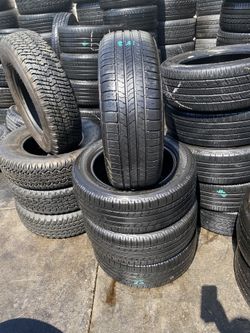 SET MICHELIN 205/65/16 GOOD USED $180 include professional installation and tax
