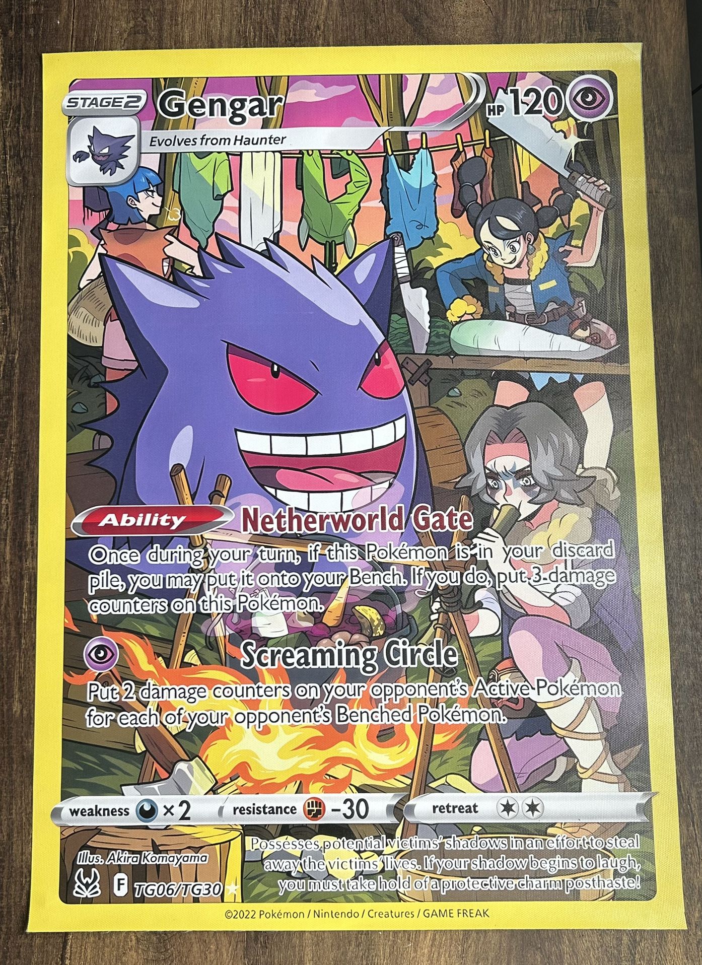 Pokémon Card HD Canvas Prints 16”x24” (NOT A CARD)