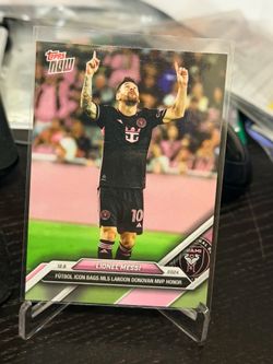 Topps NOW 2024 MLS LIONEL MESSI MVP Honor Inter Miami