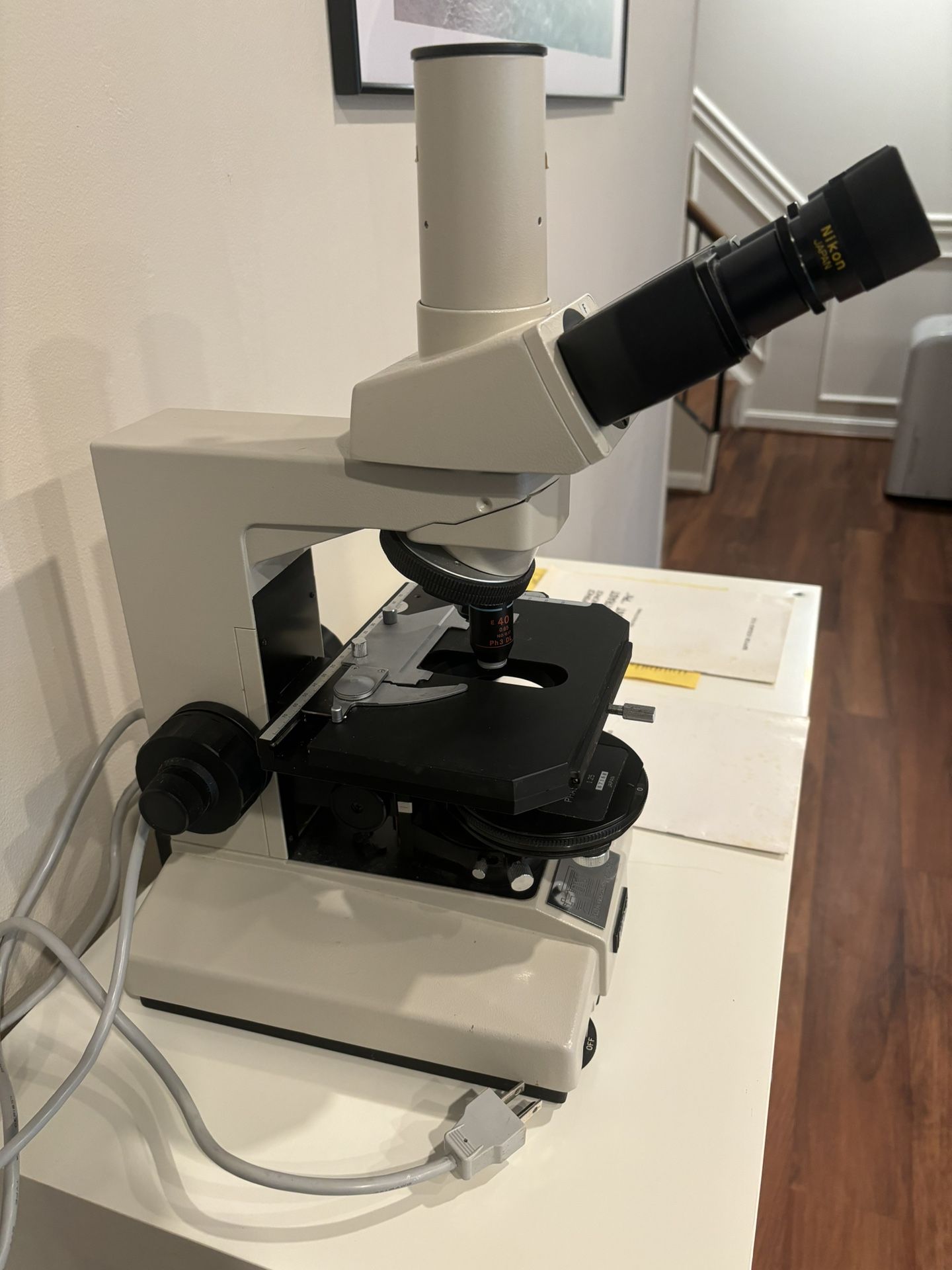 Nikon Photobot Biological Research Microscope
