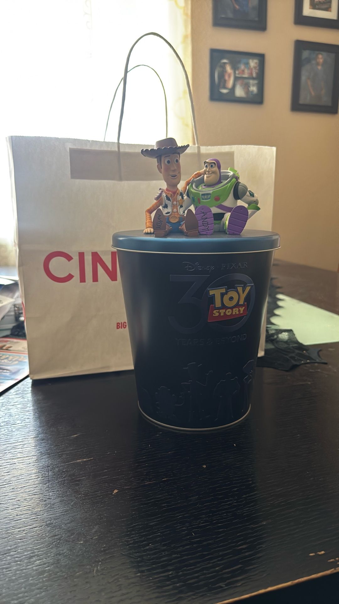 Toy Story 30th Anniversary Popcorn Bucket