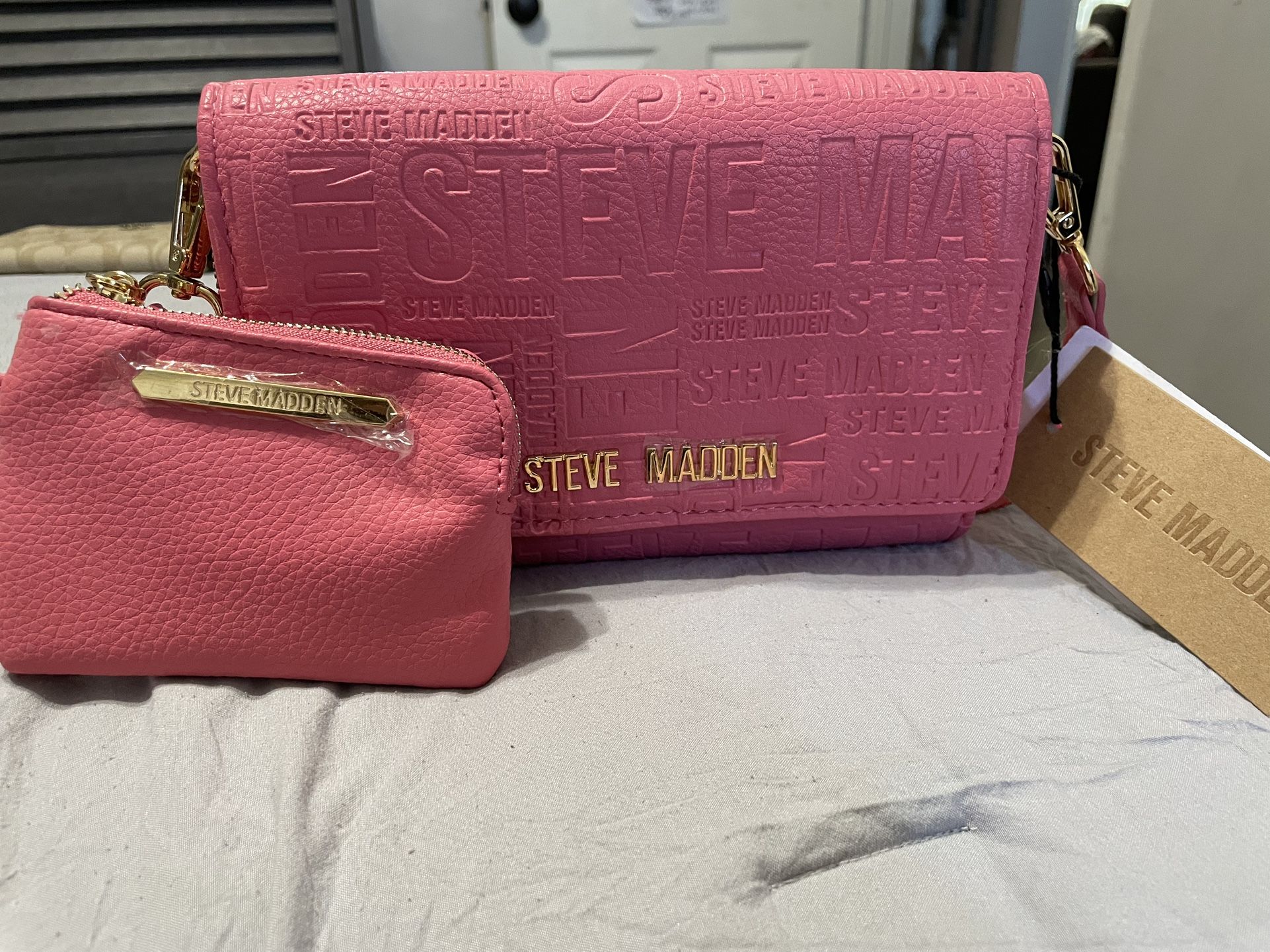 Steve Madden Pink Crossbody Bag