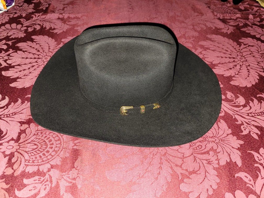 Tejana Negra Black suede Cowboy Hat