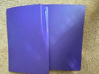 PS5 Purple Replacement Plates