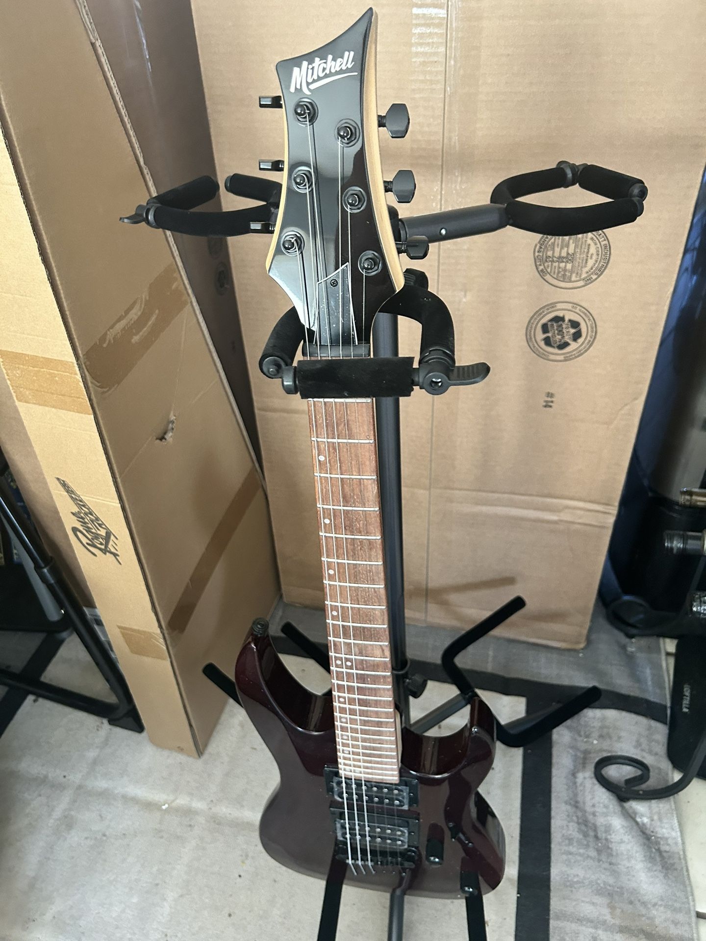 Brand New In Box Mitchell Short Scale 6 String Electric Guitar 