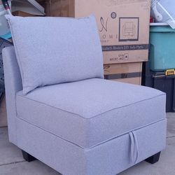 new armchair with storage $80 