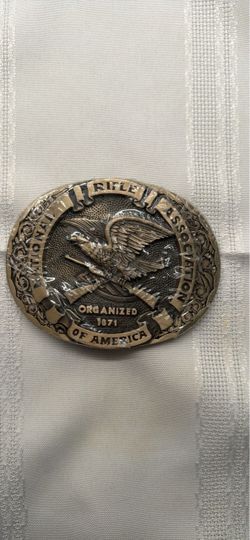 NRA National Rifle Association Belt Buckle