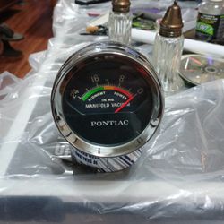 Original Vacuum Gauge 1964 To 1967 LeMans GTO And Firebird