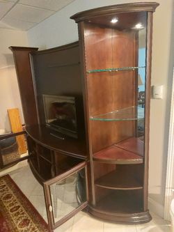 3 Pieces TV Entertainment Cabinet 