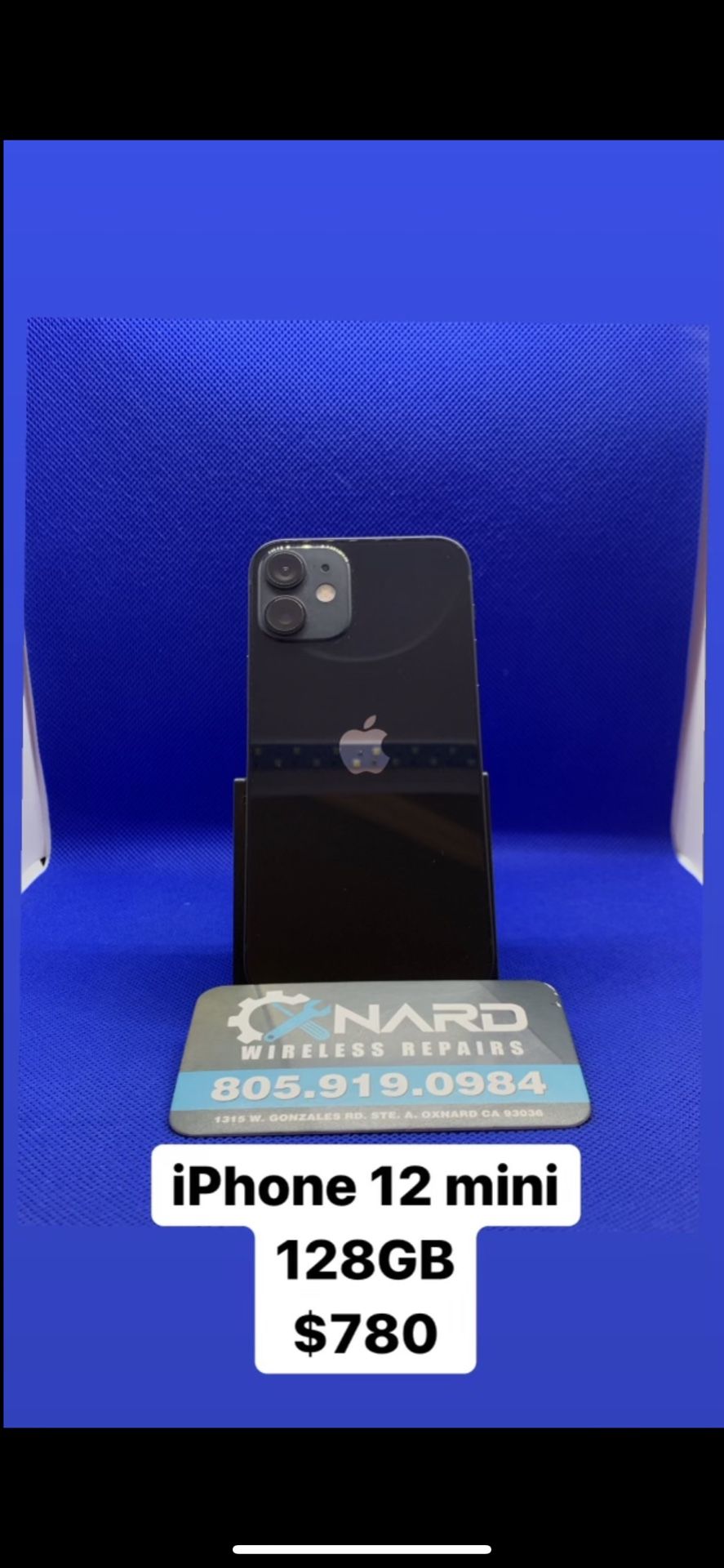 IPhone 12 Mini . 128GB. $780