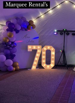 Marquee Numbers