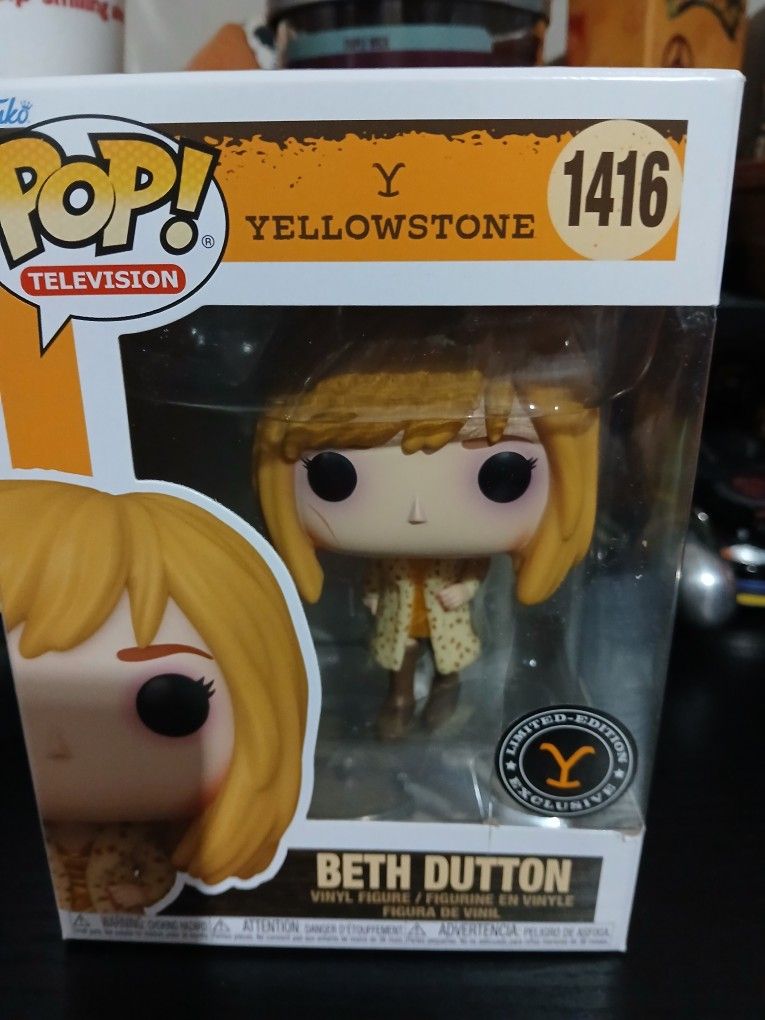 Brand New Yellowstone Beth Dutton #1416 Limited Edition Funko Pop 