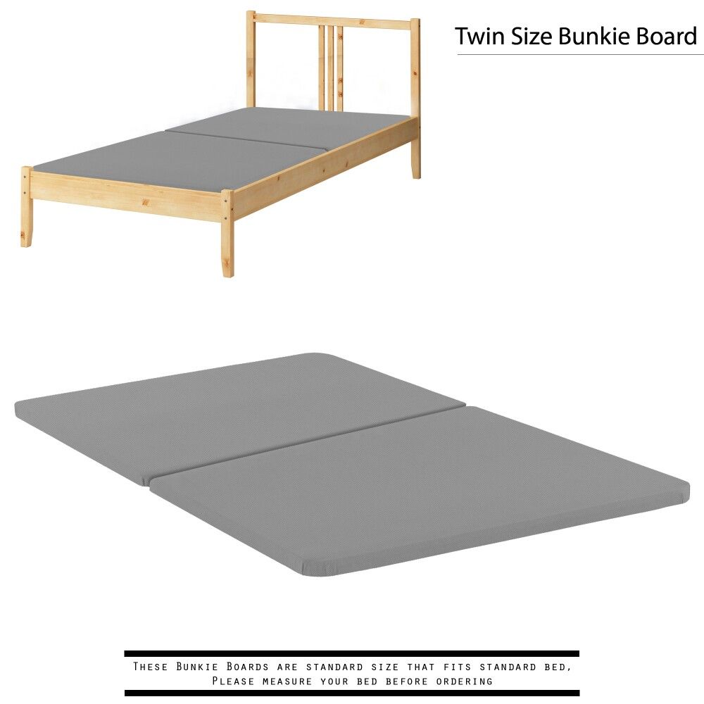 Spinal Solution 1.5" Fully Assembled Split Bunkie Board, Twin [open box] [Item 2033]
