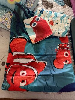 Nemo comforter and sheets