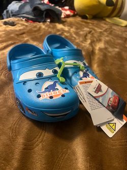 Dinoco lighting McQueen crocs