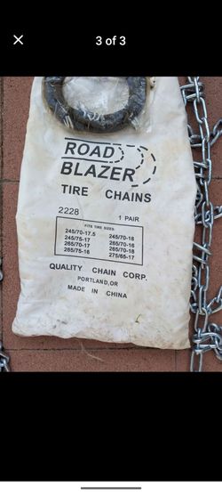 Snow Tire Chains