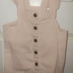 Toddler Girl Overall Dress Size 5