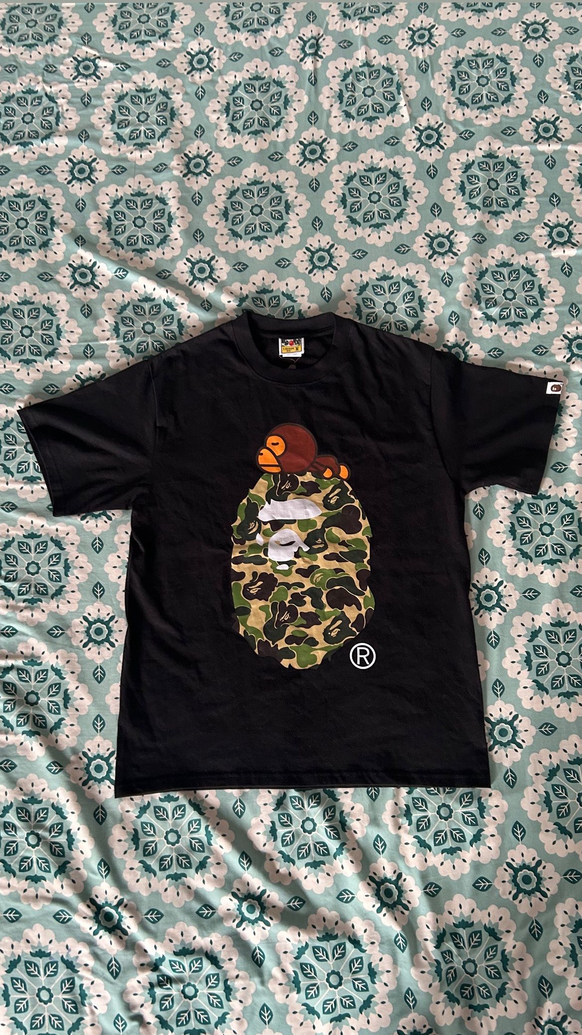 BAPE ABC Camo Milo On Big Apple Tee