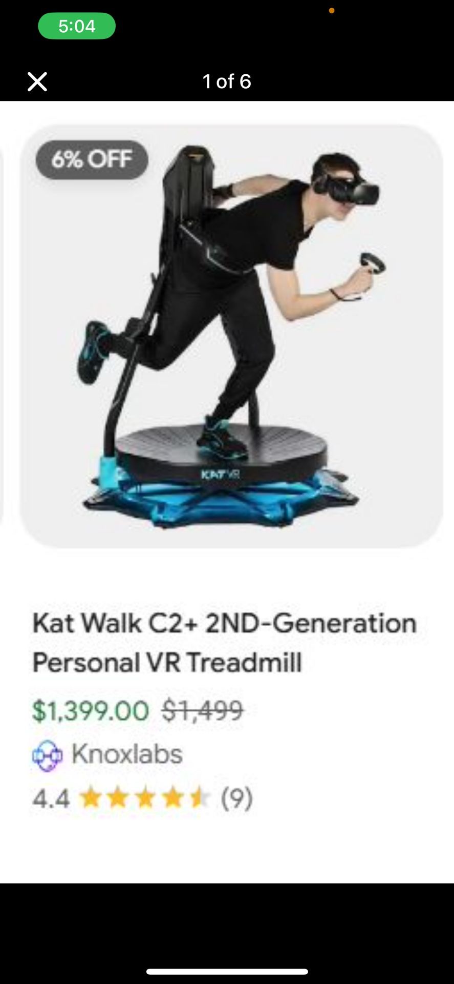 Cat VR Treadmill