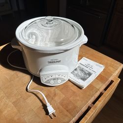 Rival Smart-Pot 3850W 5 Qt. Programmable Crock-Pot Slow Cooker