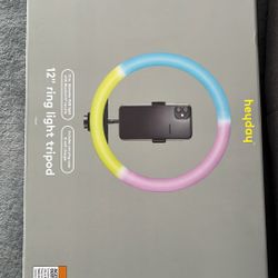 Aro de Luz Heyday 12” con Trípode + Control Bluetooth (Nuevo)