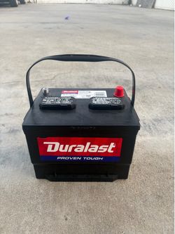Duralast car battery