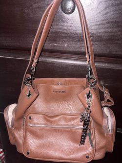 Steve Madden Tan Leather Shoulder Bag
