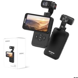 ORDRO M5 Pocket Camera 5K Handheld Video Camera Vlogging Camcorder 3.5-inch Rotating Touch Screen 3-Axis Stabilization IR Night Vision WDR Face Follow