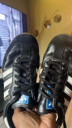 Adidas Samba Black Leather Sneakers