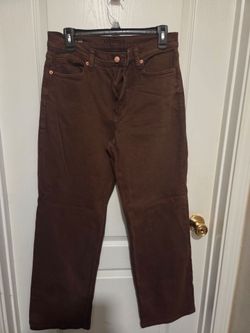 Arizona Jean Co. Brown Jeans Women's Size 9 Highest Rise Skater Jean