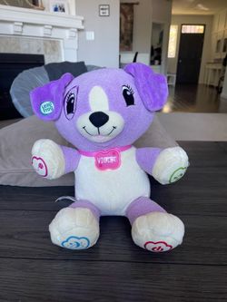 Talking Violet plush Leap Frog brand - talks and sings with kid’s name