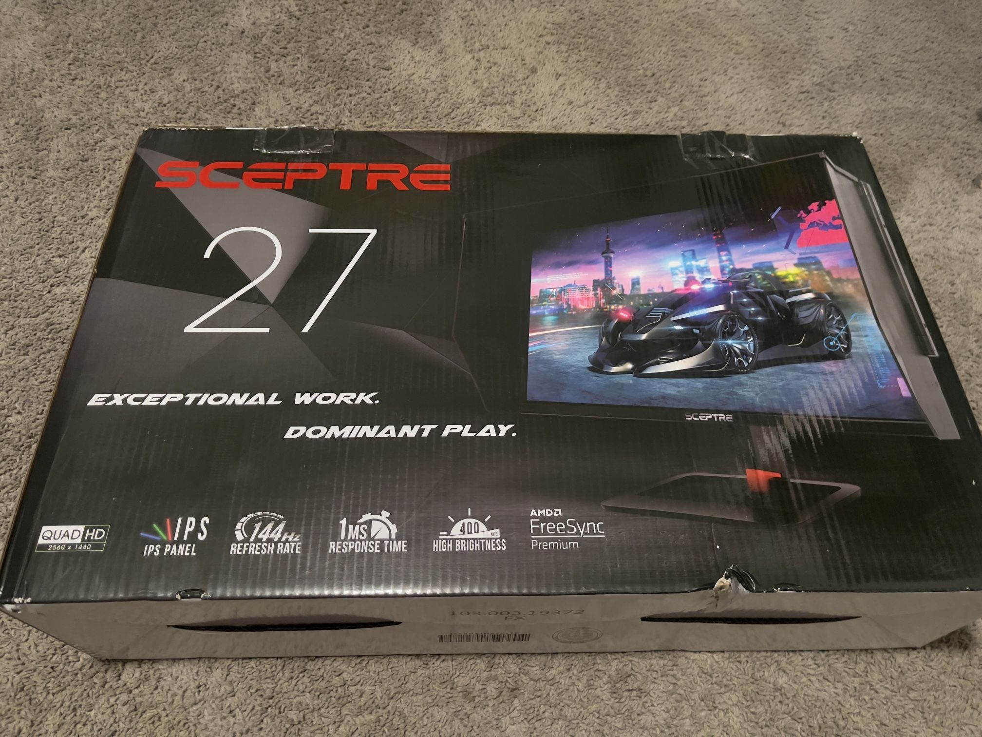 Sceptre 27 Inch 1440p 144hz 1ms Monitor
