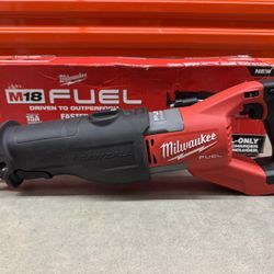 Milwaukee M18 FUEL 18V Lithium-Ion Brushless Cordless Super SAWZALL Orbital Reciprocating Saw (Tool-Only)