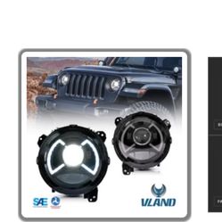 New Headlights For Jeep Wrangler 