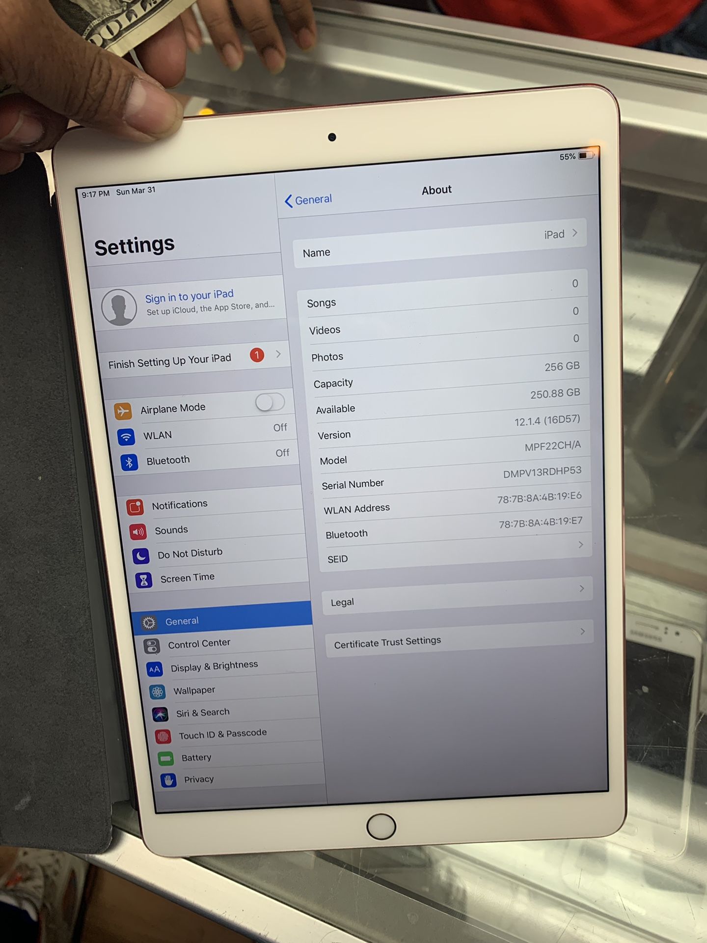 iPad Pro 10.5 256gb WiFi rose gold Mint
