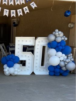 Marquee letters/numbers (numeros/letras)