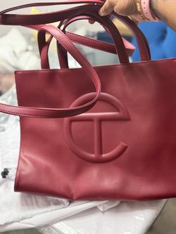Telfar Medium Shopping Bag – Oxblood/Burgundy – Excellent Condition