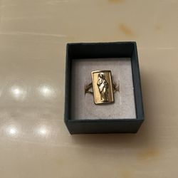 Gold San Judas Ring