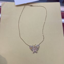 Butterfly Necklace 