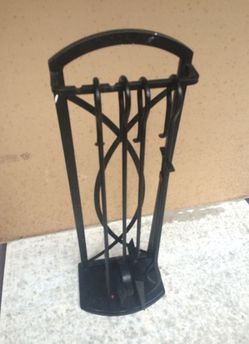 Fireplace cleaning set