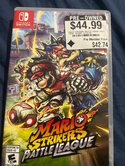 Nintendo switch Mario striker battle league