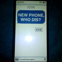 "New Phone Who Dis?" Adult Card Game