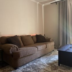 Comfy Brown 3 Seater Couch