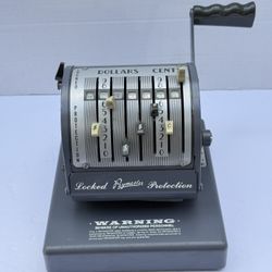 Vintage Paymaster Series X-550 ~ 7 Column - No Key