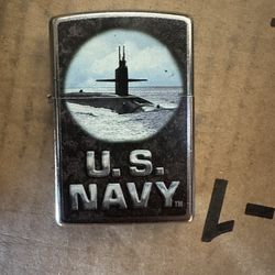 Antique Us Navy Zippo Lighter