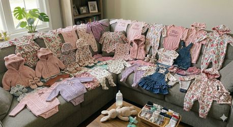 Baby girl bundles 0-9 mths