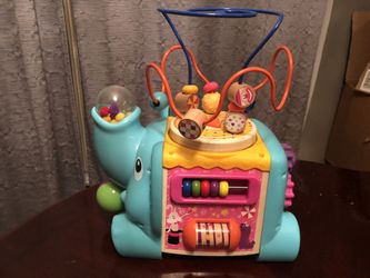 TOP BRIGHT Activity Cube Toys - Educational Baby Toys with Bead Maze for Toddlers 1 2 Year